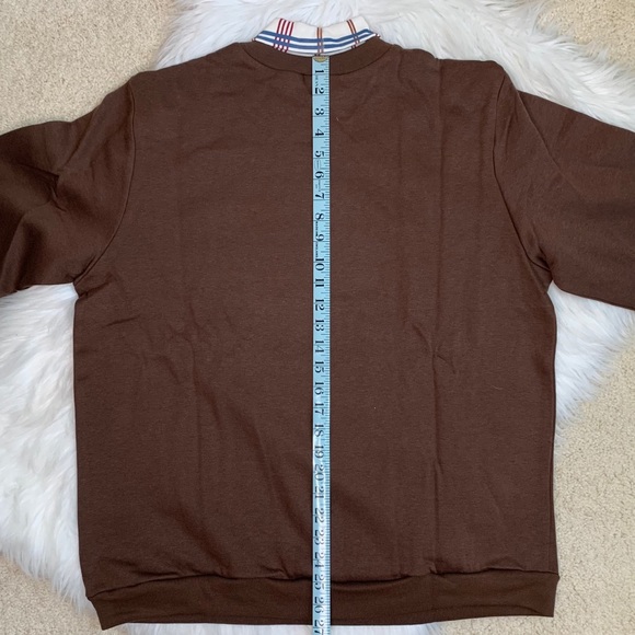 NEW snowman turtleneck Sweatshirt Large - Picture 11 of 16